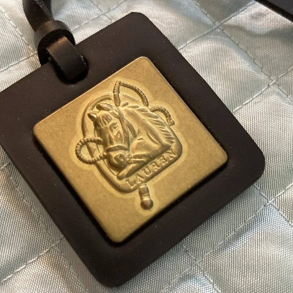 Ralph Lauren vintage bag tag leather - Picture 5 of 5